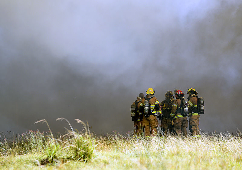 Fire destroys Meadow Gold building